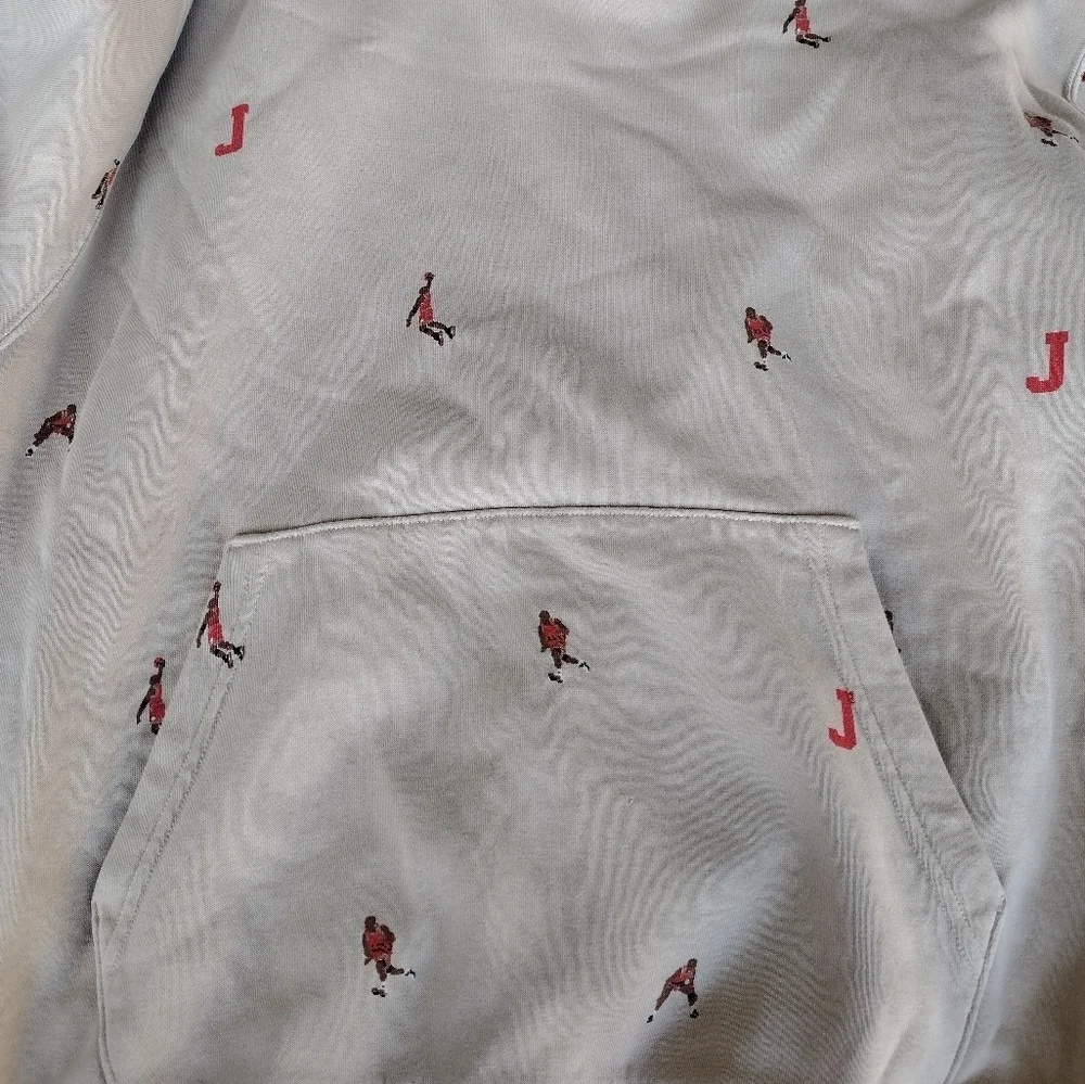 Nike AIR JORDAN Essential Holiday Jumpman Hoodie DV9392-206 Rattan Mens Size M